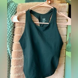 Black athleta workout tank top